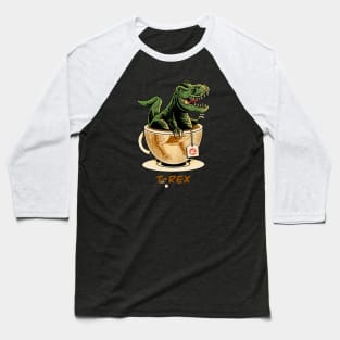 Tea-Rex Baseball T-Shirt